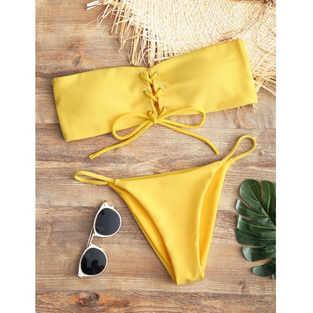 Yellow Bikini